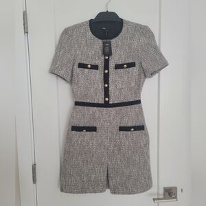 Maje Tweed Mini Dress